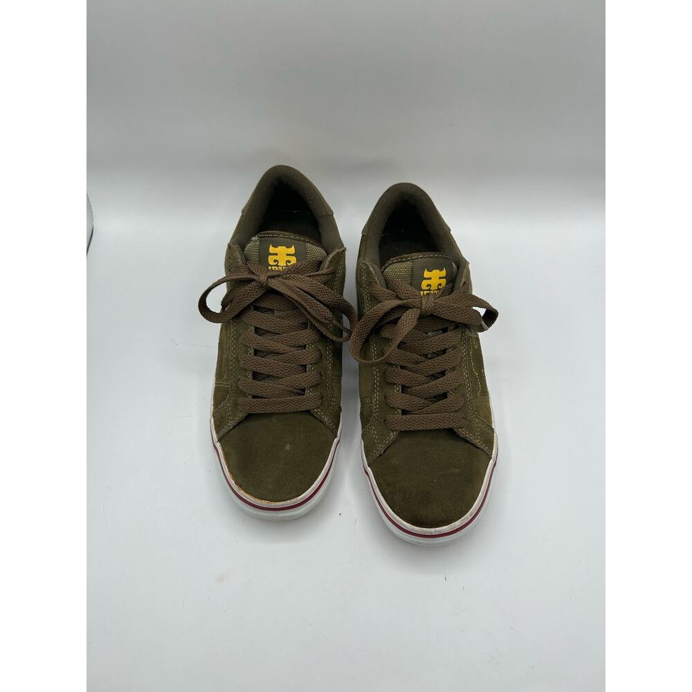 RARE Ipath Men's Stash Vulc Skate Shoe, Dark Olive Suede Hemp,7 M US - Picture 6 of 9